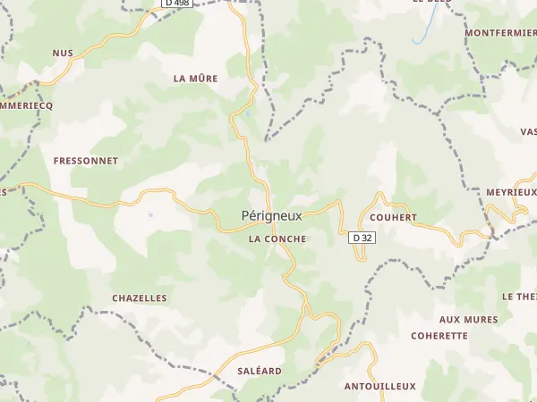 Plan de Périgneux