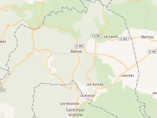 Plan de Banne