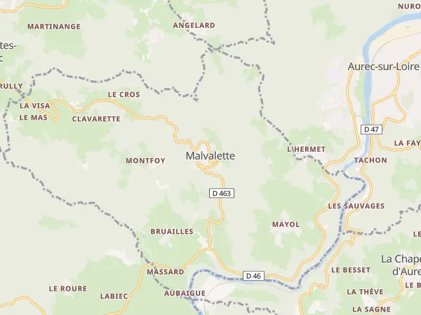 Plan de Malvalette