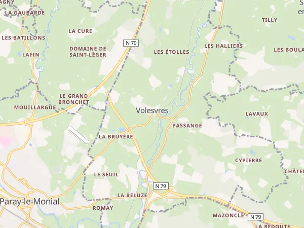 Plan de Volesvres