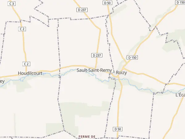 Plan de Sault-Saint-Remy