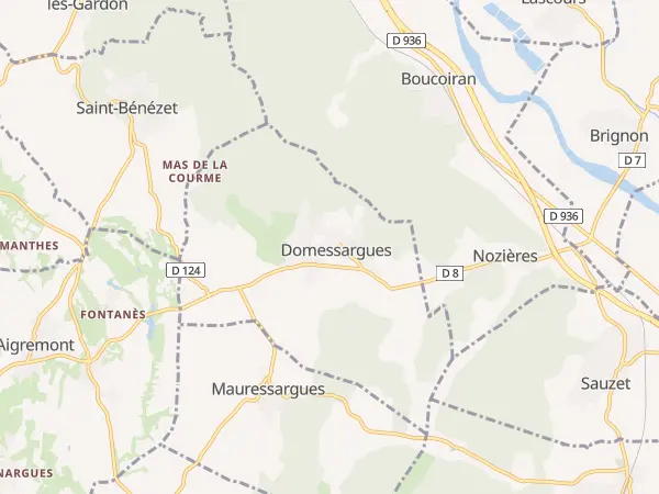 Plan de Domessargues
