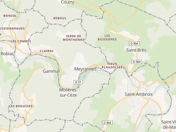 Plan de Meyrannes