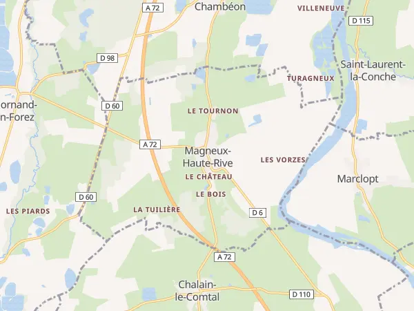 Plan de Magneux-Haute-Rive