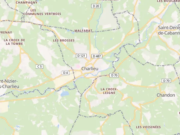 Plan de Charlieu
