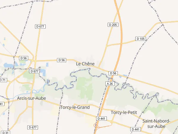 Plan du Chêne