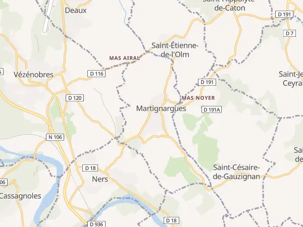Plan de Martignargues
