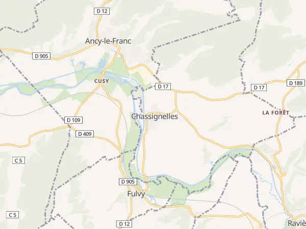 Plan de Chassignelles