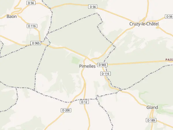 Plan de Pimelles