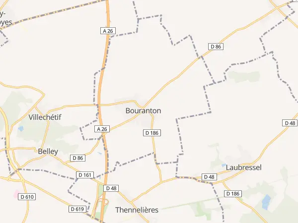 Plan de Bouranton