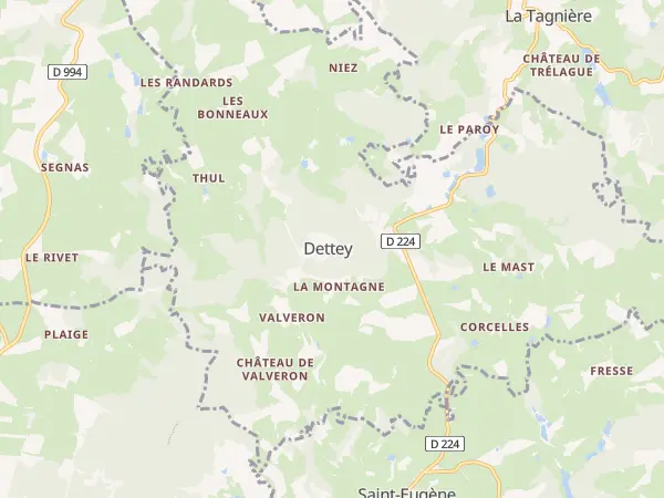 Plan de Dettey