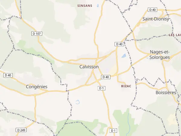 Plan de Calvisson