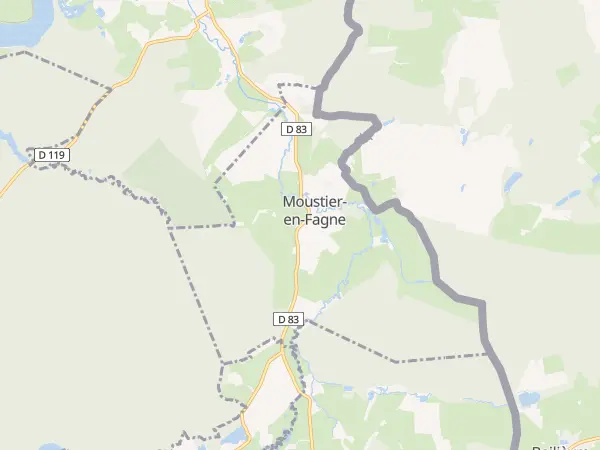 Plan de Moustier-en-Fagne