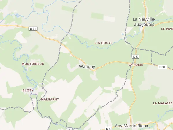 Plan de Watigny