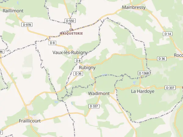 Plan de Rubigny
