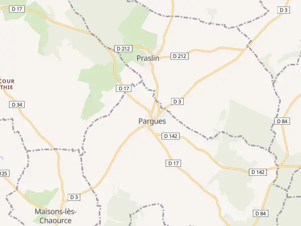 Plan de Pargues