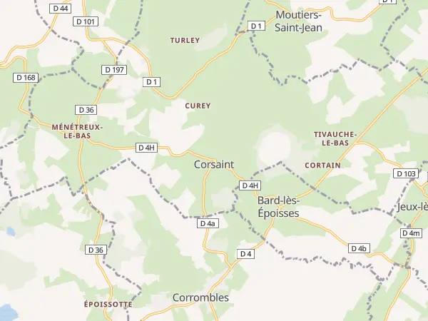 Plan de Corsaint