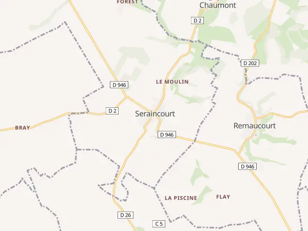 Plan de Seraincourt