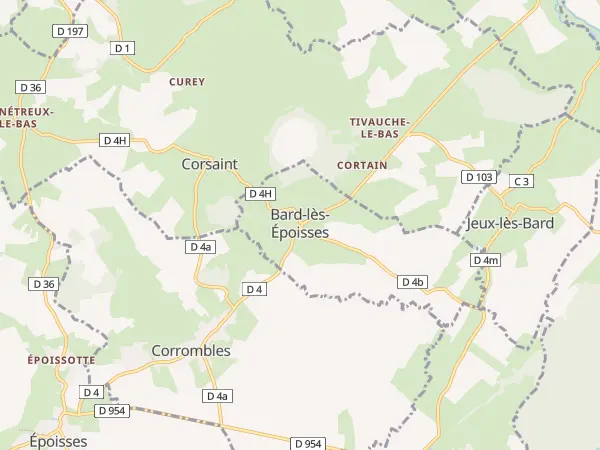 Plan de Bard-lès-Époisses