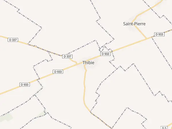 Plan de Thibie