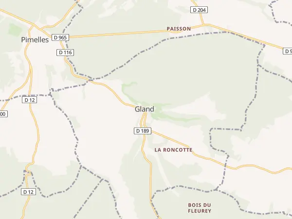 Plan de Gland