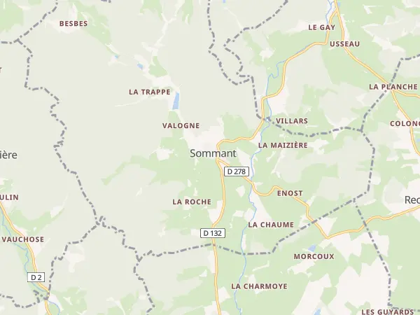 Plan de Sommant