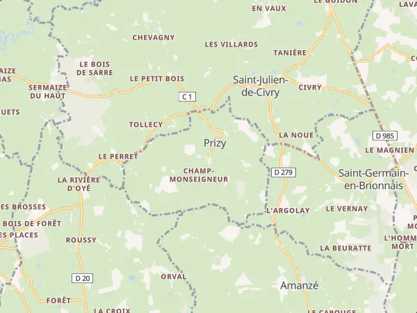 Plan de Prizy