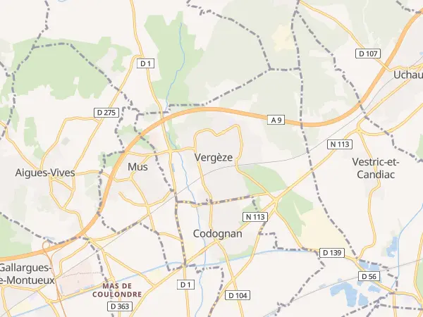 Plan de Vergèze