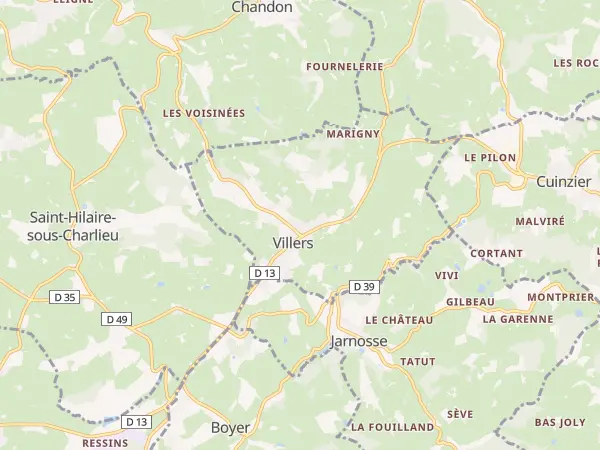 Plan de Villers