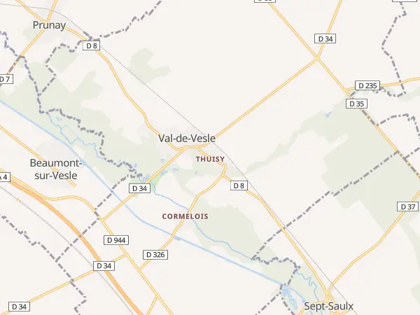 Plan de Val-de-Vesle