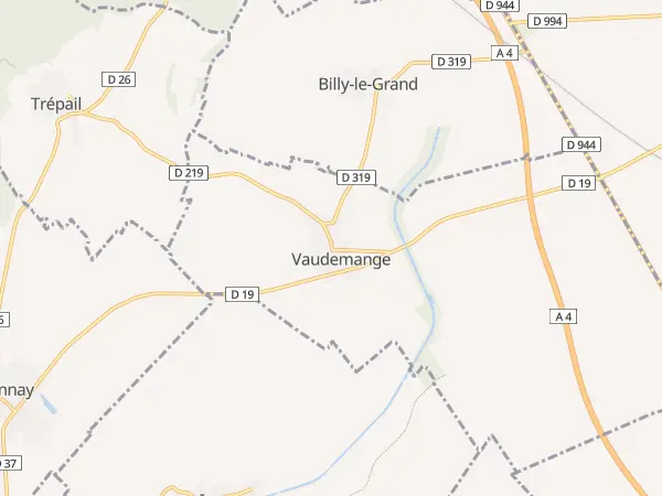 Plan de Vaudemange
