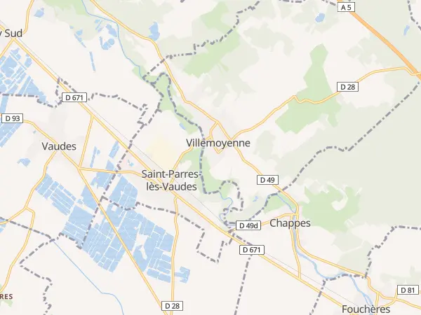 Plan de Villemoyenne