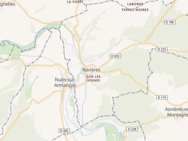 Plan de Ravières