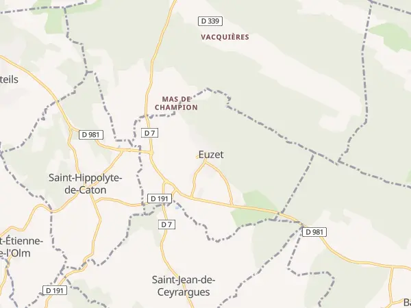 Plan de Euzet