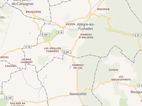 Plan de Allègre-les-Fumades