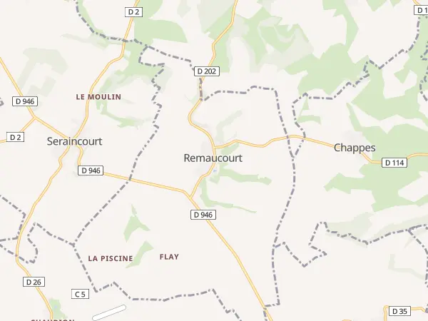 Plan de Remaucourt