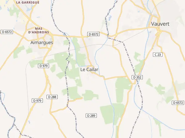 Plan du Cailar