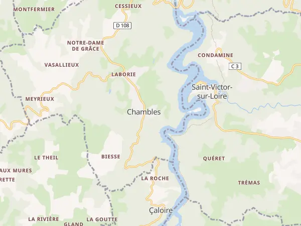 Plan de Chambles