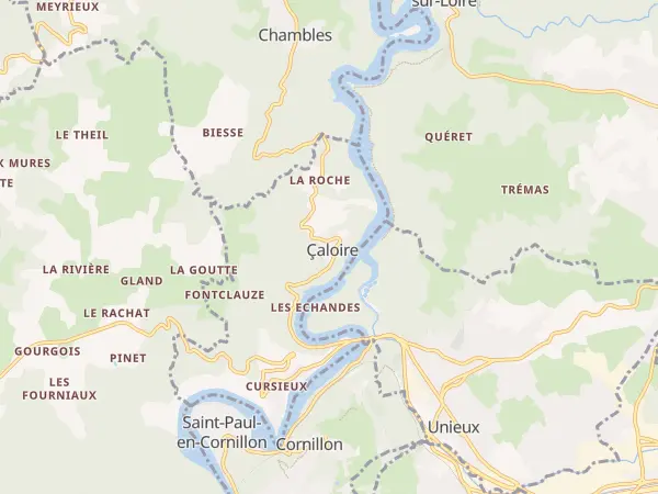 Plan de Caloire