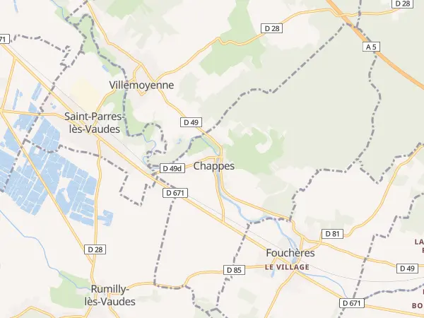 Plan de Chappes