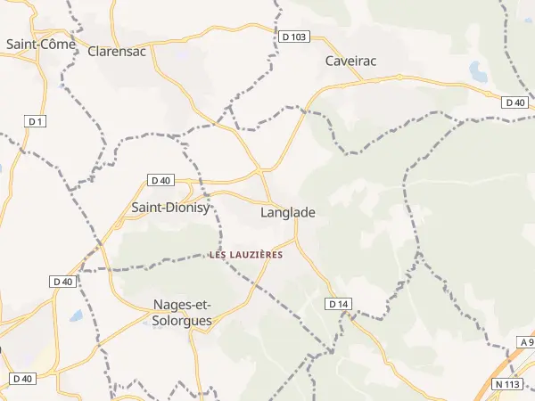 Plan de Langlade