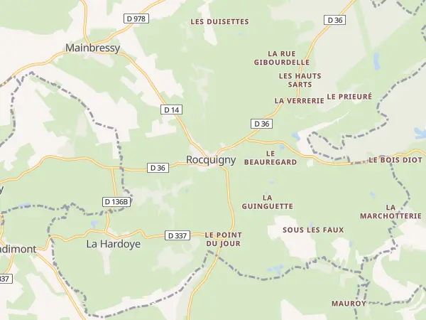 Plan de Rocquigny