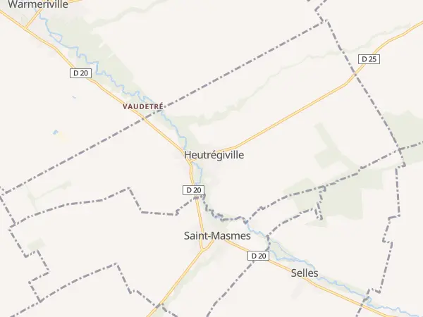 Plan de Heutrégiville
