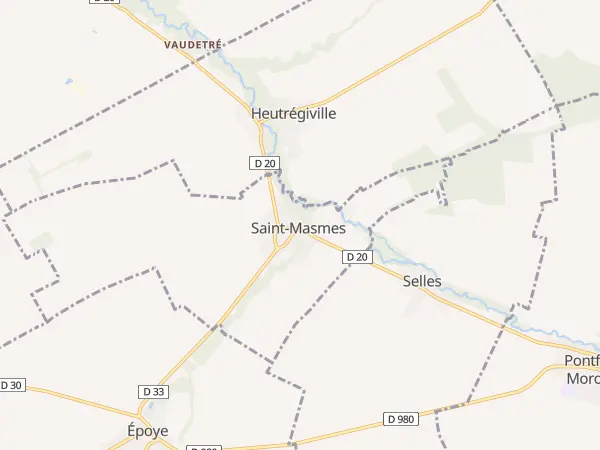 Plan de Saint-Masmes