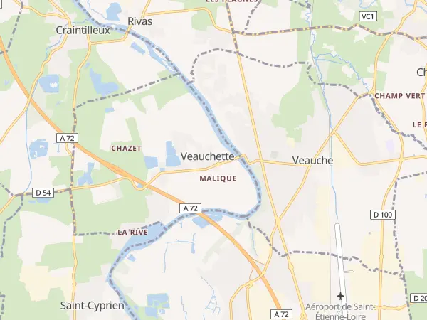 Plan de Veauchette