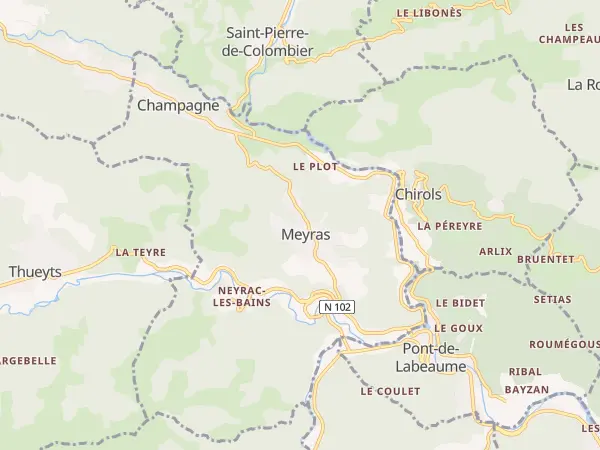 Plan de Meyras