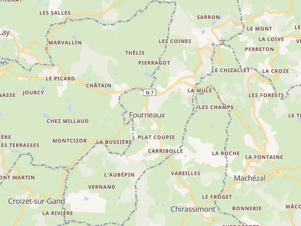 Plan de Fourneaux