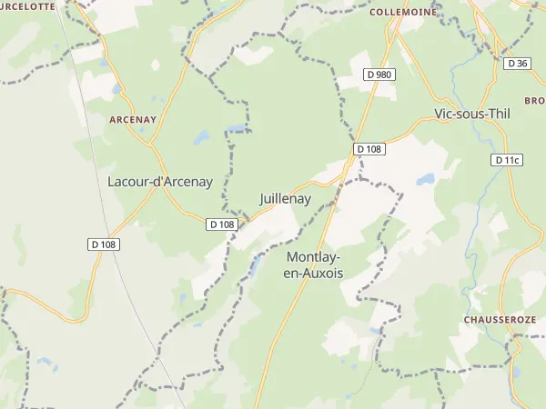 Plan de Juillenay