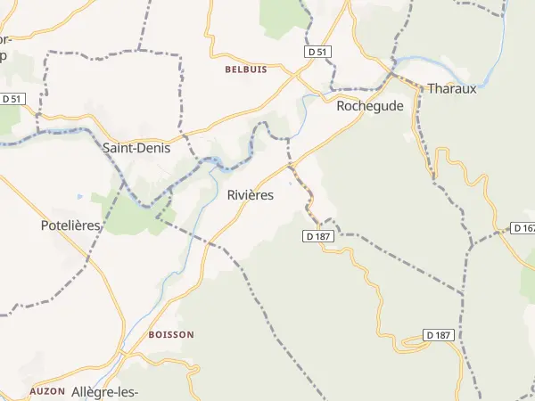 Plan de Rivières