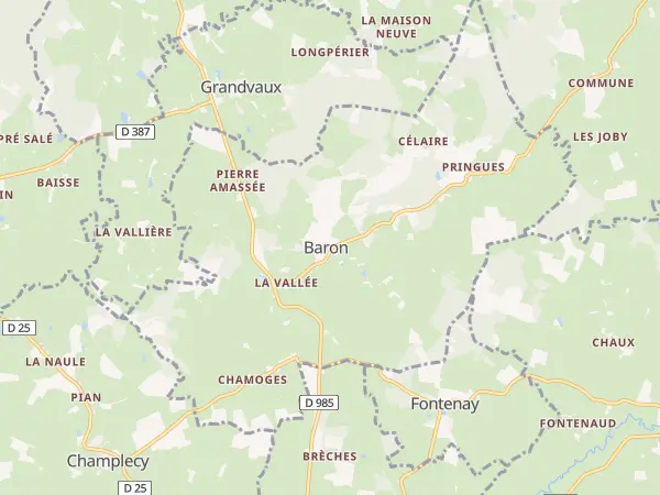 Plan de Baron